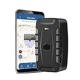 TKMARS Localizador GPS para Coche 20000mAH de Larga Duración GPS Tracker Impermeable IP67 Magnético Antirrobo Rastreador GPS para Camiones,Moto,Bicicletas, Barcos con App Gratis, TK918