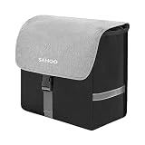 ERYUE bolsa portabicicletas trasera,Bolsa de asiento trasero de bicicleta 20L de gran capacidad bolsa de rejilla trasera de bicicleta alforja de bicicleta para ciclismo viajes de viaje,bolsa de malete