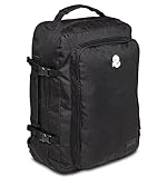 Invicta Mochila Viaggio FREEWAY, Negro - Mochila, Maleta - Equipaje de Mano - Bolsillo Porta PC, Bolsillo Porta Botella - Correas Ajustables, Cinghe Interior Topes, Negro, Talla única, Casual