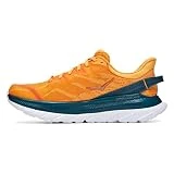 HOKA One One MACH SUPERSONIC Zapatilla de carreras sensible y transpirable ( Radiant Yellow / Camellia ) EU 41 1/3, naranja., 41 1/3 EU