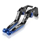 Palanca de freno de bicicleta Accesorios Para Y-AMAHA TRACER700 TRACER 700 2016 2017 2018 2019 2020 Palanca De Freno De Embrague De Motocicleta Palancas Plegables Ajustables Extensibles CNC (Color :