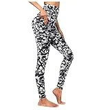 Fulidngzg Mallas Deporte Mujer: Leggins Cintura Alta Estiramiento Mallas Sin Costuras Scrunch Butt Leggins Deportivos Sontress Ropa Deporte Fitness Pilates Pantalones Compresion Negras