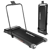 Spokey Trance Cinta de Correr eléctrica Velocidad hasta 16 km/h, Moderna y Funcional, Entrenamiento cómodo y eficaz en casa, Sistema de Plegado hidráulico, 12 programas de Entrenamiento