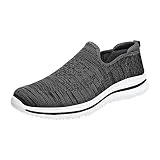 Zapatillas amarillas hombres 45 moda hombres malla montañismo casual zapatos deportivos cordones sólido correr zapatillas transpirables con suelo suave Find hombres zapatos, gris oscuro, 42 EU