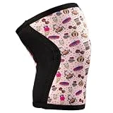 TRAINLIKEFIGHT Rodilleras Rainbow Cookie Attitude (X-Large, soft pink)