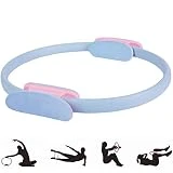 GaRcan Anillo de Pilates Anillo de Pilates tonificador Doble Agarre Suave Ejercicio físico Ejercicio Círculo Esculpir Fuerza y Flexibilidad para tonificar Todo el Cuerpo, Yo