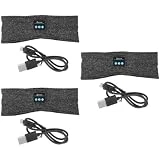 BESPORTBLE 3 Uds Diadema para Auriculares Auriculares Cintas para El Pelo Diadema para Deportes Al Aire Diadema para Correr Banda para El Sudor Diadema De Fitness Viaje con Los Ojos