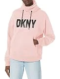 DKNY Dp2t9091-rw4-mediano Sudadera con Capucha, Agua de Rosas, M para Mujer