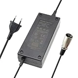 Abakoo Fuente de alimentación de carga rápida, 29,4 V 4,5 A, para baterías de 24 V con conector XLR de 18,5 mm 3 pines, sustituye a HP1202L2 para baterías Aldi Netto Prophete Alu-Rex