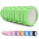 unycos - Rodillo para Masajes Musculares, Cilindro de Gomaespuma para Fitness, Terapia con Foam Roller Ultraligero, Herramienta de Automasaje para Mayor Recuperación y Flexibilidad (Verde)