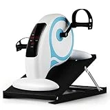 Máquina De Rehabilitación Eléctrica con Base, Cinta de Correr de Control Magnético Multifuncional para EI Hogar Trazo de Extremidades Superiores e Inferiores Hemiplejía Entrenador (Blue)