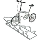 Global Industrial KD Soporte para Bicicleta, versión de una Sola Cara, Capacidad para 6 Bicicletas