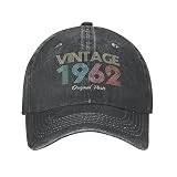 Gorra De Béisbol Personalizado De Algodón 1962 Cumpleaños Vintage Original Parts Gorra De Béisbol Hip Hop Mujeres Hombre Ajustable Papá Sombrero Primavera