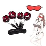 Pulsera y tobillera accesorios moda negra más colchón ajustable rojo para fijar el cinturón accesorios de entrada de yoga Pilates