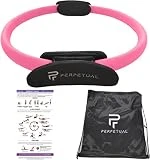 PERPETUAL Aro de Pilates Tonificador Muscular - 5 Colores de Anillos Disponibles - Fitness y Yoga - Entrenamiento de Piernas, Glúteos, Abdominales y Suelo Pélvico - Gimnasio en Casa - Magic Circle