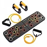 Innovagoods | push up, tabla flexiones, push up board, soporte para flexiones, tabla de flexiones multifunción, bandas de resistencia, tabla de flexiones y guía de ejercicio.