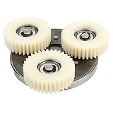Asixxsix Bike Motor Gear Clutch Kit, 3pcs 36T planetaria de Nylon Engranajes Durable eléctrico Bike Motor Kit con rodamiento y 88mm de Embrague para Bafang Bicicleta Eléctrica 500W a 750W