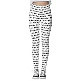MKIUHNJ Pantalones de yoga para mujer, pantalones cortos para mujer, personalizados para San Valentín, pantalones impresos personalizados, leggings para leggings, pilates, leggins largos, pantalones