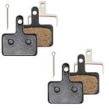 2 Pares Pastillas de Freno Semi-Metal para Shimano B01S M315 M355 M365 M375 M395 M396 M415 M416 M445 M446 M447 M465 M475 M485 M486 M495 M505 M510 M515 M525 M535 M575