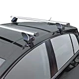 Twinny Load Juego de Barras de Techo de Aluminio A55 Compatible con Citroën C4 Picasso/Grand Picasso 2013- & C4 Spacetourer/Grand Spacetourer 2018- (sin Barras longitudinales)