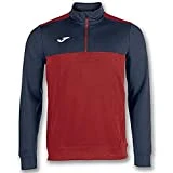 Joma Winner Sudadera, Hombre, Rojo-Marino, L