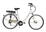 Swifty Routemaster Bicicleta eléctrica híbrida - 7 velocidades Shimano - Hasta 25 millas con una carga - Neumáticos Kenda - Frenos de disco - Llantas de aleación de doble pared - para adultos