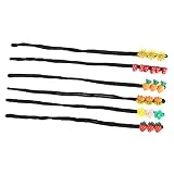BIUDECO 6 Uds Secador De Pelo Rizado Herramientas Para Peinar El Cabello Rulos Para El Cabello En Espiral Pelo Beader Rodillos Para Peinar El Cabello Rizos En Espiral Varillas Para