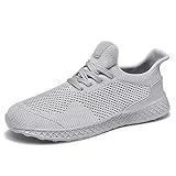 Zapatillas Deportivas con Fugas para Hombres Volando Tejiendo La Tendencia De La Superficie De La Red, Zapatillas De Correr Súper Ligeras Y Grandes Zapatos para Hombres