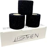 LISTHEN Cinta Deportiva Protectora de Piel para Dominada y Levantamiento de Pesas, Protector de Manos y Dedos para Calistenia, Crossfit, Voleibol y Otros Deportes, 12x Elástico Autoadhesivo 5cm x 4.5m