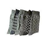 NAGAD Pack 6 pares de calcetines hombre con dibujos- Calcetines hombre divertidos- Calcetines hombre algodon comodos- Socks men - Calcetin caballero estampados