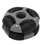 Bediffer Reemplazo de Rueda Omnidireccional, Rueda Omnidireccional de 48 Mm Fácil de Instalar con Acoplamientos para Robot
