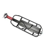 Sosoport Bolsa De Sillín De Bicicleta Estante Trasero para Bicicleta Estante para Tija De Sillín Estantes para Equipaje De Bicicleta Estante Trasero Cesta Trasera Portabicicletas Soporte