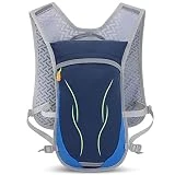 SUICRA Mochilas de Marcha Running Marathon Hidratante Nylon Outdoor Hombres Mujeres Running Bag Senderismo Mochila Chaleco Marathon Riding Backpack