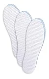 Kaps Fresh Step, Plantillas Zapatos Desodorizantes Ultra Frescas con Microcápsulas, Testadas Dermatológicamente, Sin Alérgenos, Paquete de 3 Pares, Hechas en Europa (41-43 EUR)