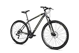 Moma Bikes Bicicleta Montaña GTT5.0 29', Aluminio, SHIMANO 24v, Doble Freno Disco, Suspensión Delantera (Varias Tallas)