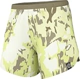 Nike W Nk Trail Rpl Mr 3' BR Short Pantalones Cortos, Neutral Olive/Luminous Green, XX-Large para Mujer