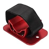 Portaequipajes Duradero para Coche, Gran Capacidad de Carga, Estante Trasero para Bicicleta, Estante Trasero Multifunción, Portaequipajes para Portón Trasero (Rojo)