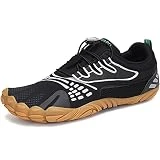 SAGUARO Hombres Barefoot Fivefingers Respirable Antideslizante Zapatos de Agua Hombre para Deportes Acuáticos Multicolor Gr.36