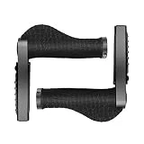 CHShe - Juego de intermitentes para manillar de bicicleta (antideslizante), color gris
