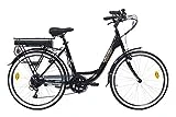 Discovery E4000 Bicicleta de montaña con Ruedas de 26 Pulgadas, Cambio Shimano 6 velocidades, Mujeres, ‎Negro