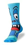 EQUIS GOVICENS Calcetines Crossfit. Calcetines de Running, Ciclismo y Padel. Calcetines deportivos hombre (AZUL)