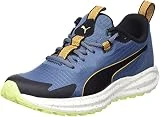 PUMA Twitch Runner Trail, Zapatillas para correr, Unisex adulto, Evening Sky-Orange Brick-PUMA Black, 42.5 EU