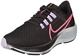 NIKE Wmns Air Zoom Pegasus 38, Zapatillas Mujer, Black White Anthracite Volt, 40 EU