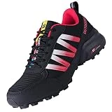 Dhinash Zapatillas de Senderismo Hombre Zapatillas de Trekking Ligeras Antideslizantes Zapatos de Trekking Aire Libre Deporte Zapatos de Senderismo Botas de Montaña Zapatillas de Trail Running 45EU