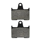 JCAKES Para Harlay Para Superlow XL 883 L Para Iron XL 883 N Para Roadster XL 883 R Para Custom XL 1200 T XL 1200 X V Pastillas Freno Motocicleta Pastillas Freno Moto (Color : Trasero)