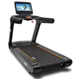 KEIZAN X9 Cinta de Correr Profesional – Negro - Inclinación Manual 15% – Amplio Rango de velocidades Desde 1 a 20 km/h – Gran Pantalla tactil LCD 21”, Sistema Android, Wireless, Dispositivo USB.