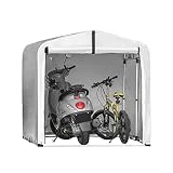 SoBuy KLS11-L Refugio para Bicicletas Garaje para Bicicletas Carpas para Bicicletas al Aire Libre en Color Plateado 159 x 219 x 165cm ES