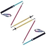 AONIJIE Bastón de Senderismo Plegables Bastones Trekking de Fibra de Carbono Empuñadura de EVA Espuma para Alpinismo Trail Viaje Mochilero Caminar (120CM - 2 PCS)