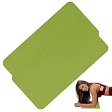 Esterilla de yoga, esterilla de suelo para ejercicios de yoga, 2 esterillas de yoga antideslizantes para yoga caliente, esterilla de yoga portátil con protección para la muñeca del codo para tablones