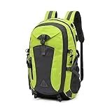 BAUBUY Mochila Unisex De 40L, Bolsa De Viaje, Paquete Deportivo, Montañismo Al Aire Libre, Senderismo, Montañismo, Mochila For Acampar (Color : Verde, Size : 40L)